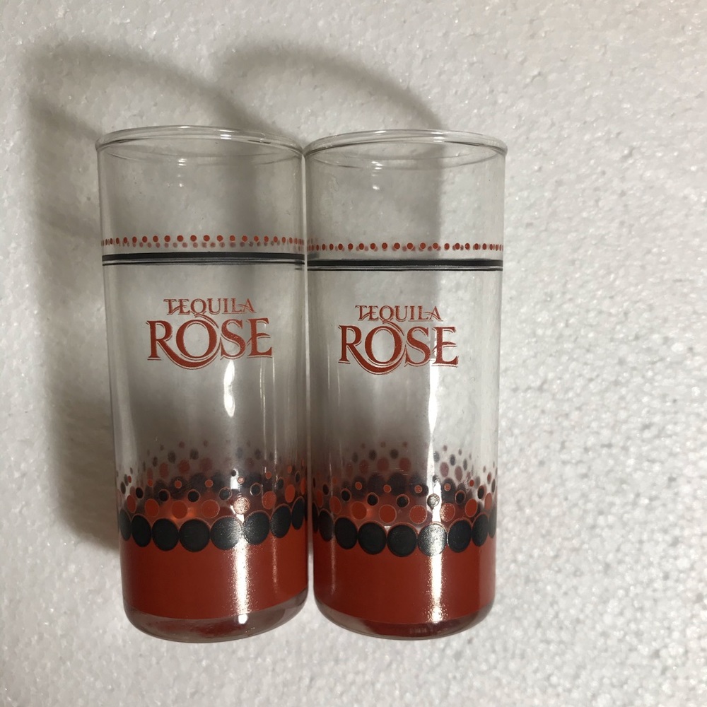 Tequila Rose shot glasses